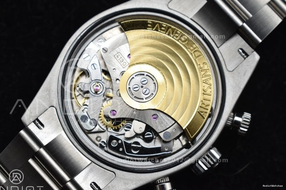 Daytona on SS Dial ADGF SS Edition 825 Black White Bracelet Best Comfortable A 1114